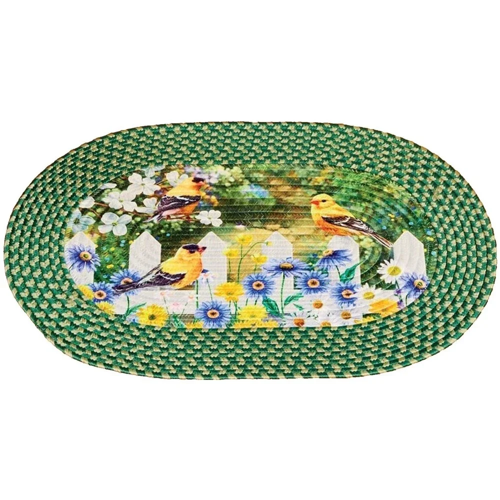 Oval Braided Kitchen Rug(20